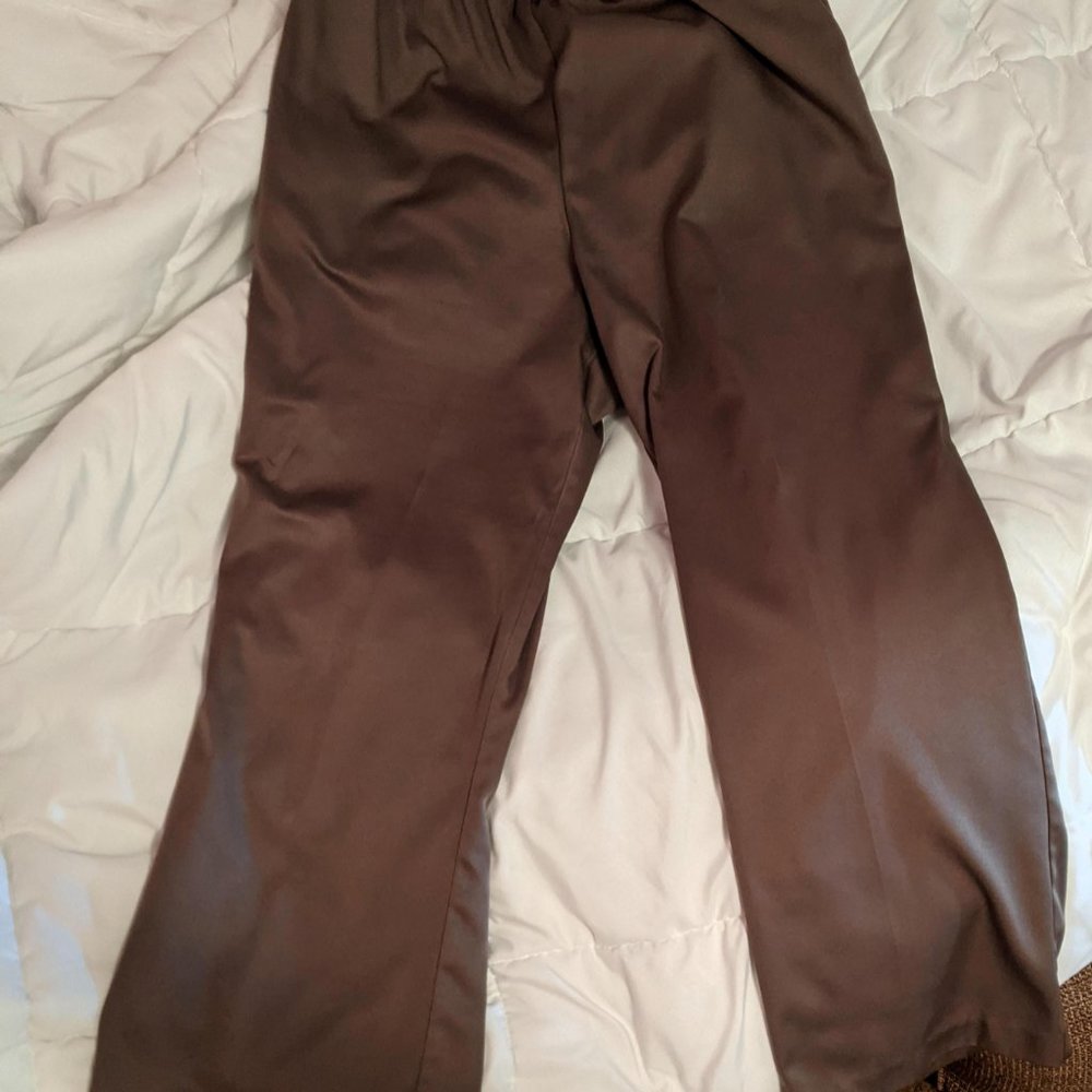 Alfred Dunner Tan Pull On Pants size 16